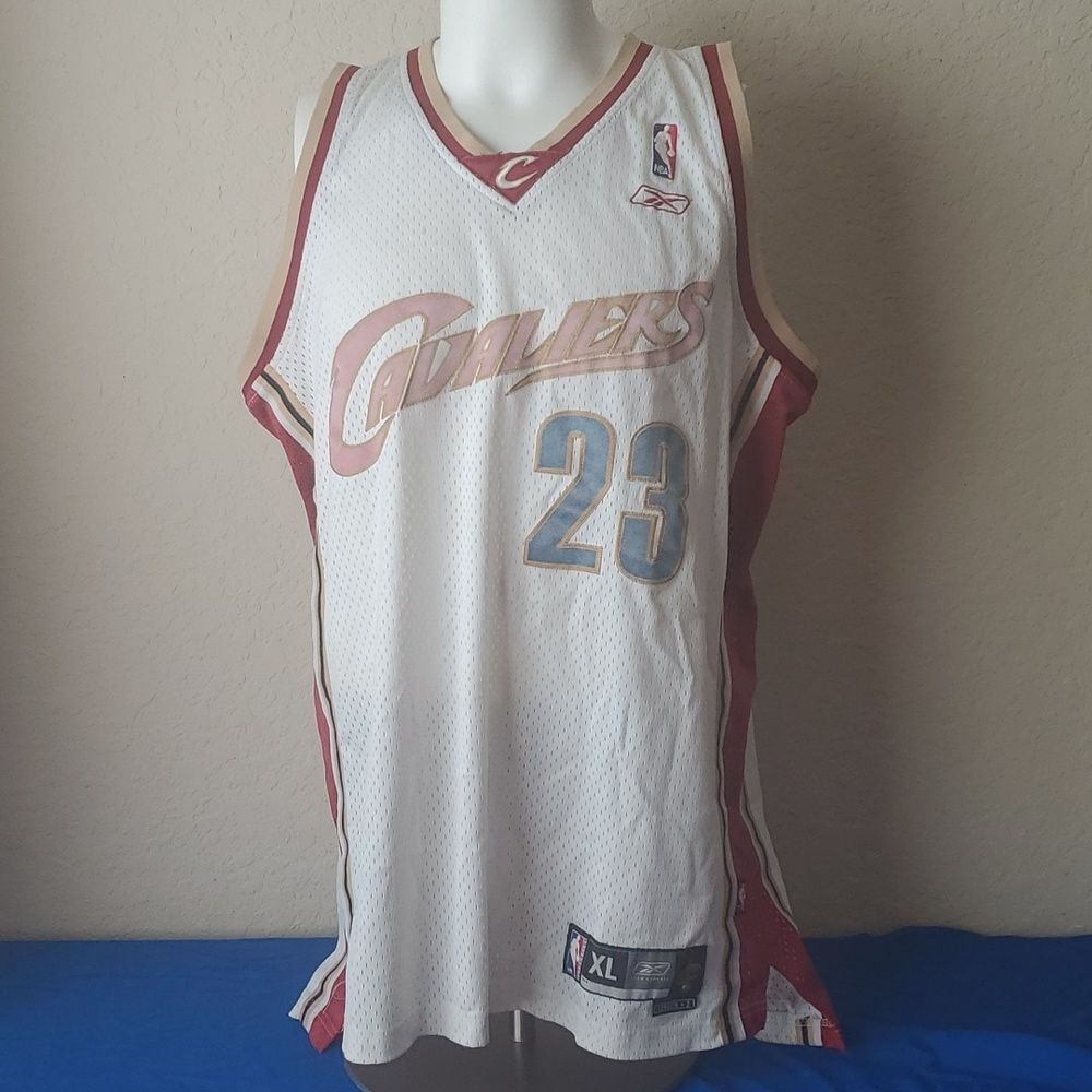 NBA Cleveland Cavaliers Cavs Reebok Player Issue jersey #23 Lebron James…